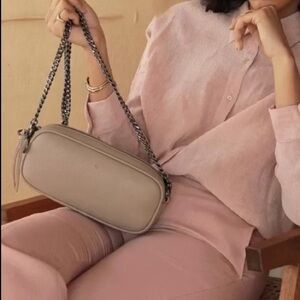 Ela Handbags Pencil Case Bag - Stone Pebble